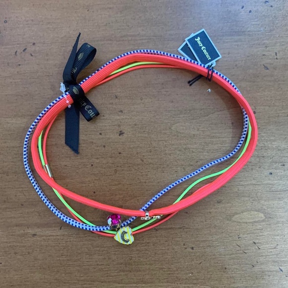 Juicy Couture Pam & Gela Elastic Headbands with Crystal Charms main image 4